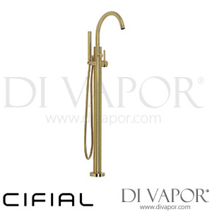 Cifial 32422TH-X11.U PVD X11 Single Leg Floor Standing Bath Shower Mixer Spare Parts